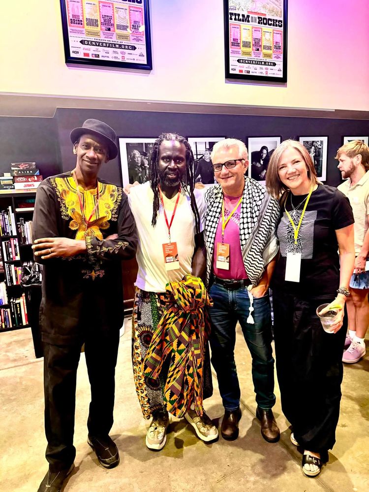 Festival pass holders in the Sie FilmCenter lobby